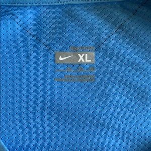 NIKE Fit Dry tee Columbia blue/Navy